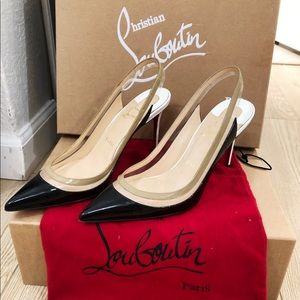 CHRISTIAN LOUBOUTIN Paulina Sling 85 Pumps